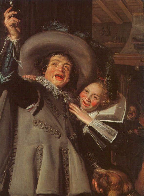 Frans Hals Young Man and Woman in an Inn